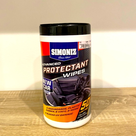 Simoniz -  True Night Scent - Advanced protectant wipes 50 lint free. - Picture 1 of 4
